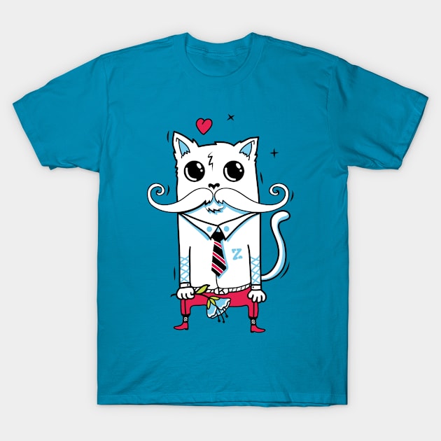 Catman T-Shirt by shilka